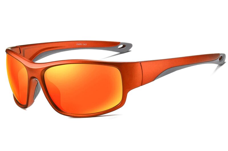 C542PRV - Polarized Color Mirrored Sport Sunglasses - Image 7