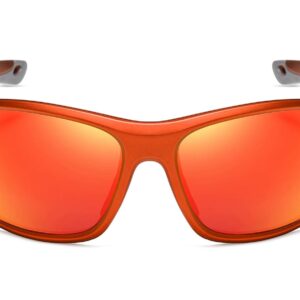 C542PRV - Polarized Color Mirrored Sport Sunglasses - Image 8