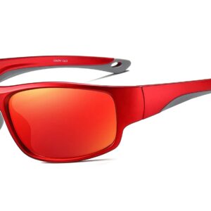 C542RV - Color Mirrored Sport Sunglasses
