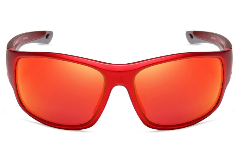 C542RV - Color Mirrored Sport Sunglasses - Image 2