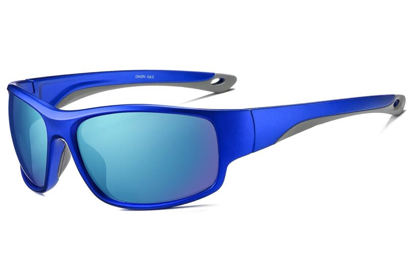 C542RV - Color Mirrored Sport Sunglasses - Image 5
