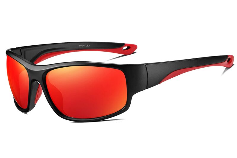 C542RV - Color Mirrored Sport Sunglasses - Image 7