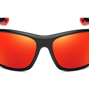 C542RV - Color Mirrored Sport Sunglasses - Image 8