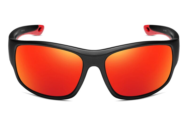 C542RV - Color Mirrored Sport Sunglasses - Image 8