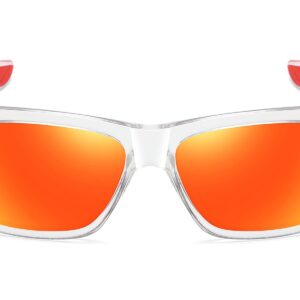 C543RV - Color Mirrored Sport Sunglasses - Image 2