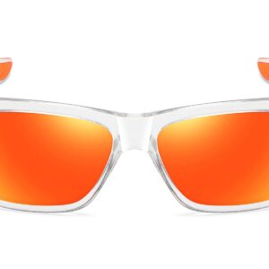 C543RV - Color Mirrored Sport Sunglasses - Image 6