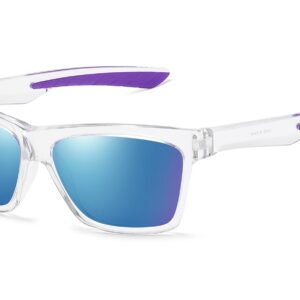 C543RV - Color Mirrored Sport Sunglasses - Image 7