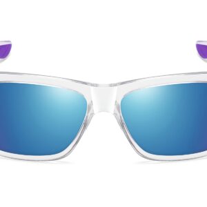 C543RV - Color Mirrored Sport Sunglasses - Image 8