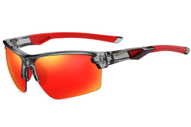 C545RV - Color Mirrored Sport Sunglasses
