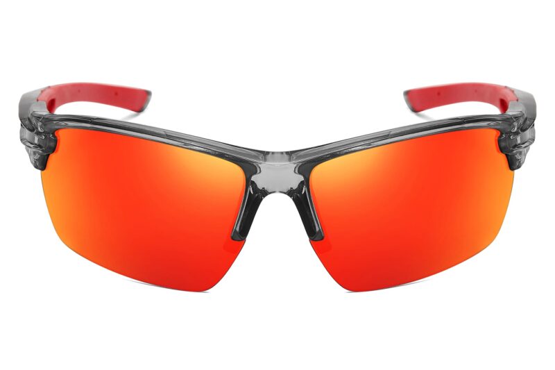 C545RV - Color Mirrored Sport Sunglasses - Image 2