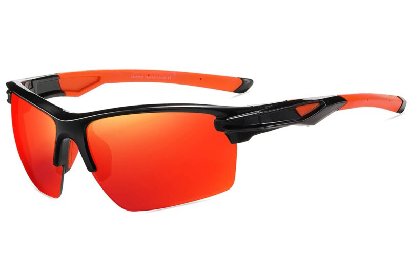 C545RV - Color Mirrored Sport Sunglasses - Image 11