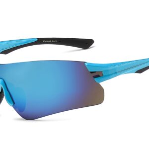 C546RVX - Rimless Sport Shield Sunglasses