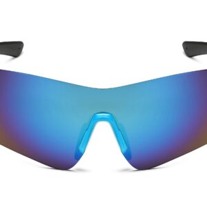 C546RVX - Rimless Sport Shield Sunglasses - Image 2