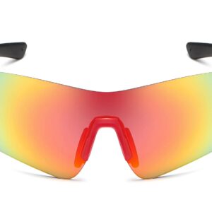 C546RVX - Rimless Sport Shield Sunglasses - Image 8