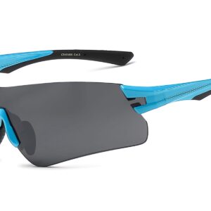 C546RVX - Rimless Sport Shield Sunglasses - Image 11