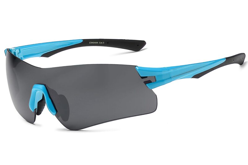 C546RVX - Rimless Sport Shield Sunglasses - Image 11
