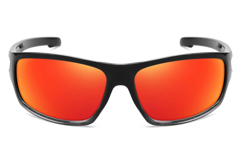 C551RV - Color Mirrored Sport Sunglasses - Image 2