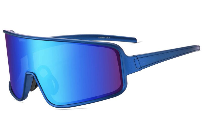 C553RV - Sport Shield Sunglasses w/ Premium Lens - Image 3