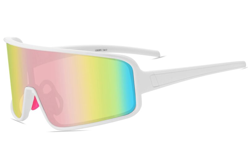 C553RV - Sport Shield Sunglasses w/ Premium Lens - Image 5