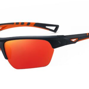 C554RV - Color Mirrored Sport Sunglasses