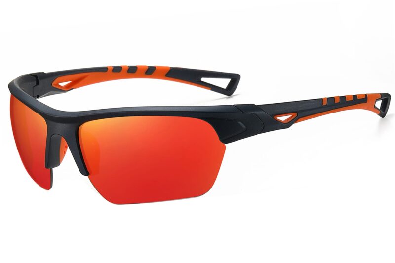 C554RV - Color Mirrored Sport Sunglasses