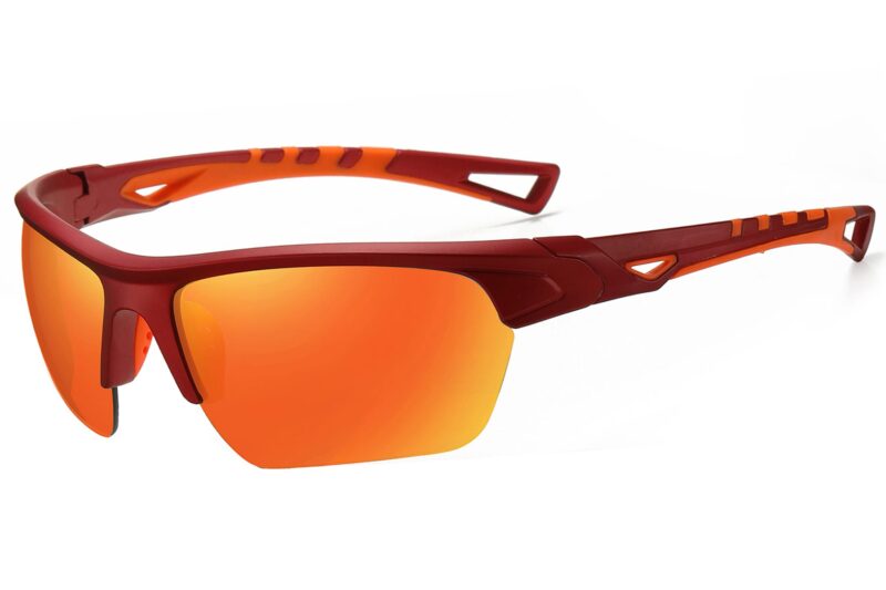 C554RV - Color Mirrored Sport Sunglasses - Image 9