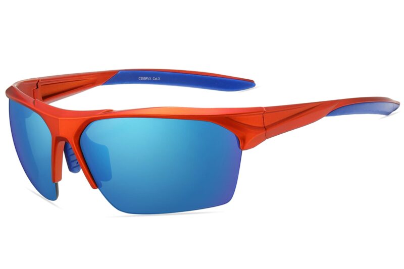 C555RVX - Color Mirrored Sport Sunglasses - Image 9