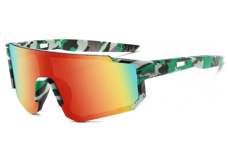 C556CARV - Sport Shield Sunglasses w/Premium Lens