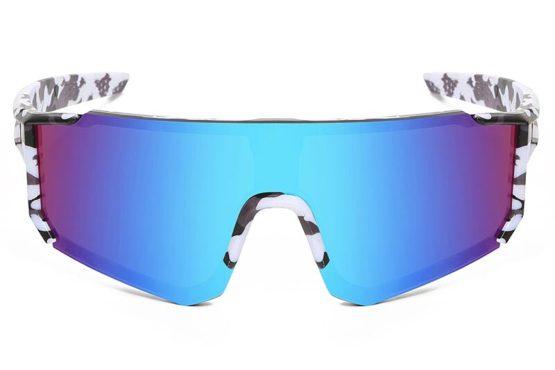 C556CARV - Sport Shield Sunglasses w/Premium Lens - Image 4