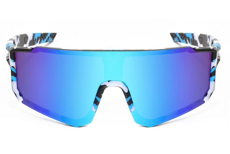 C556CARV - Sport Shield Sunglasses w/Premium Lens - Image 6