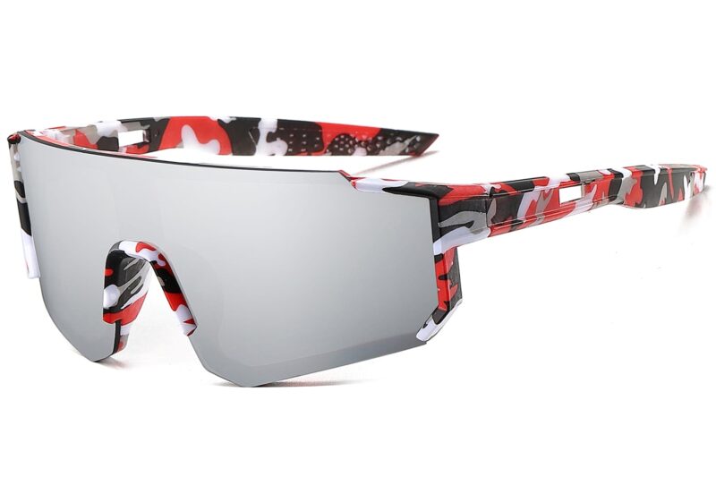 C556CARV - Sport Shield Sunglasses w/Premium Lens - Image 7