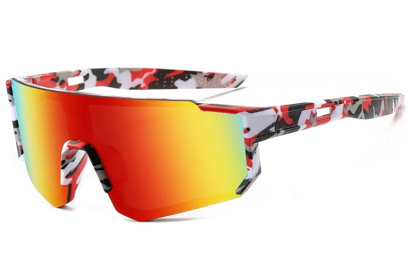 C556CARV - Sport Shield Sunglasses w/Premium Lens - Image 9
