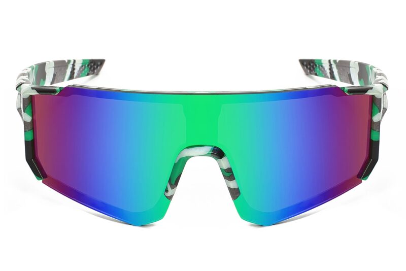 C556CARV - Sport Shield Sunglasses w/Premium Lens - Image 12