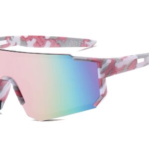 C556CARV - Sport Shield Sunglasses w/Premium Lens - Image 13