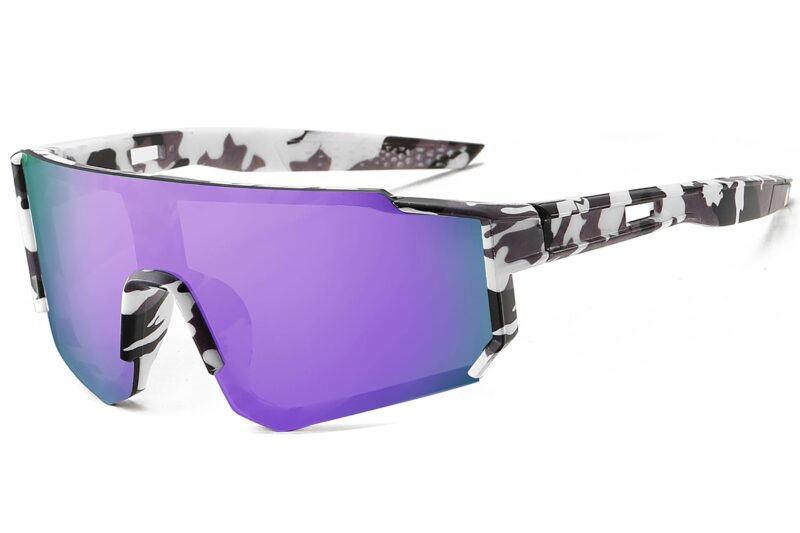 C556CARV - Sport Shield Sunglasses w/Premium Lens - Image 15