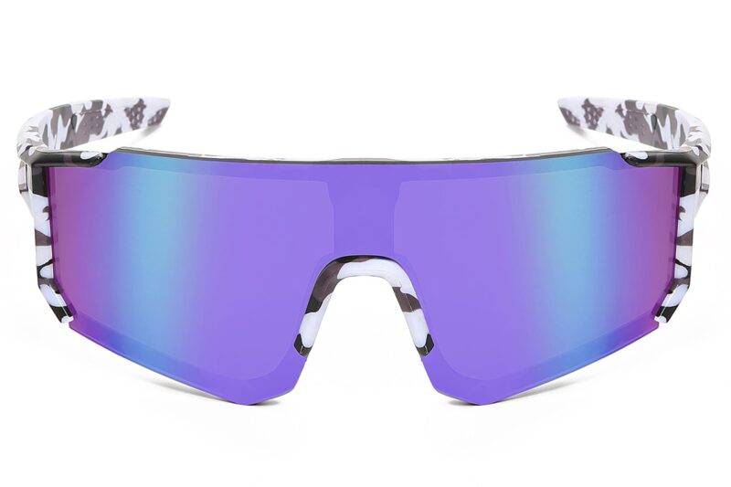 C556CARV - Sport Shield Sunglasses w/Premium Lens - Image 16