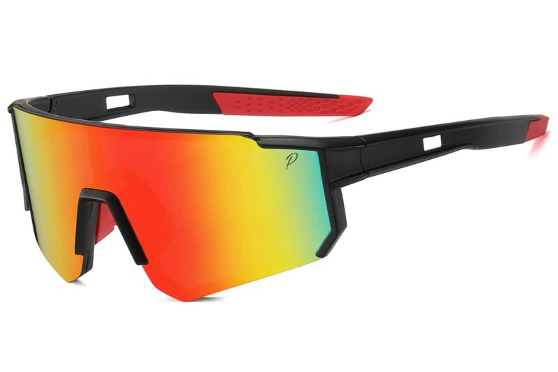 C556PRV - Polarized Sport Shield Sunglasses w/ Premium Lens - Image 3