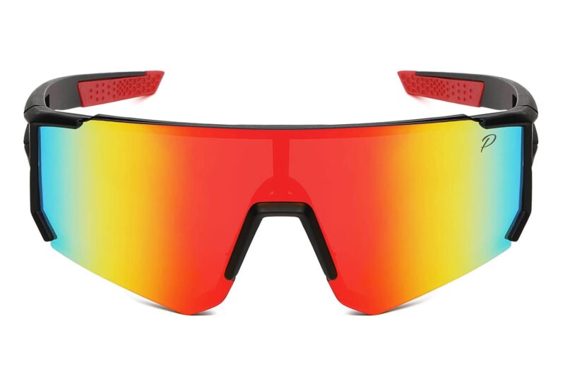 C556PRV - Polarized Sport Shield Sunglasses w/ Premium Lens - Image 4