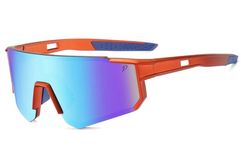 C556PRV - Polarized Sport Shield Sunglasses w/ Premium Lens - Image 9
