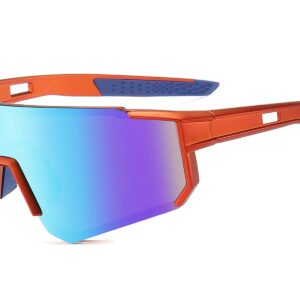 C556RV - Sport Shield Sunglasses w/ Premium Lens