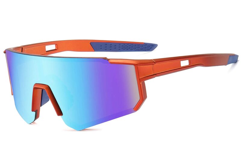 C556RV - Sport Shield Sunglasses w/ Premium Lens