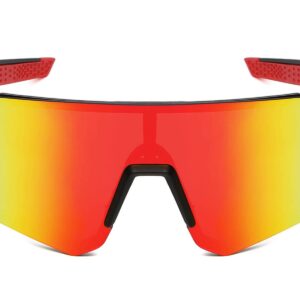 C556RV - Sport Shield Sunglasses w/ Premium Lens - Image 12