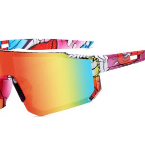 C556TRV - Sport Shield Sunglasses w/Premium Lens