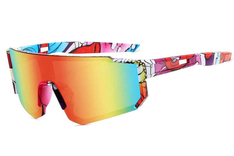 C556TRV - Sport Shield Sunglasses w/Premium Lens