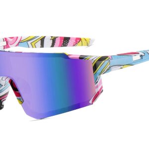 C556TRV - Sport Shield Sunglasses w/Premium Lens - Image 5