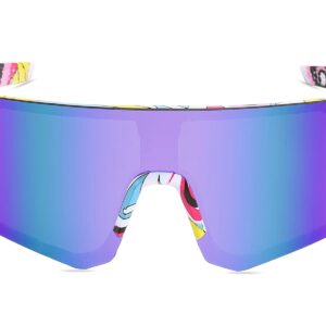 C556TRV - Sport Shield Sunglasses w/Premium Lens - Image 6