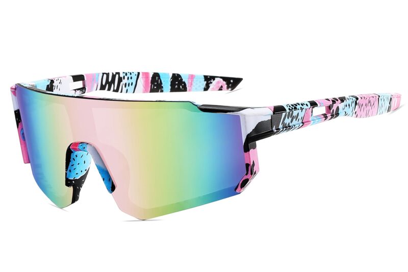 C556TRV - Sport Shield Sunglasses w/Premium Lens - Image 7