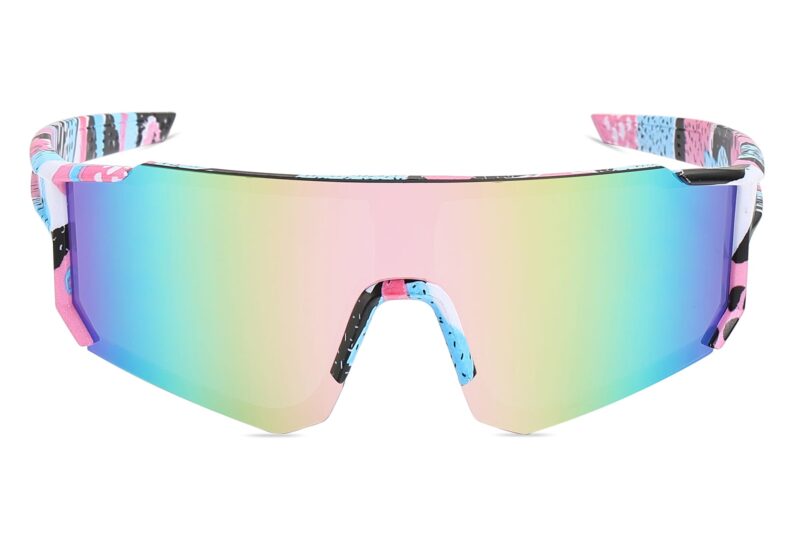 C556TRV - Sport Shield Sunglasses w/Premium Lens - Image 8