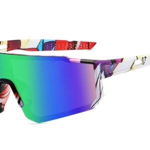 C556TRV - Sport Shield Sunglasses w/Premium Lens - Image 9