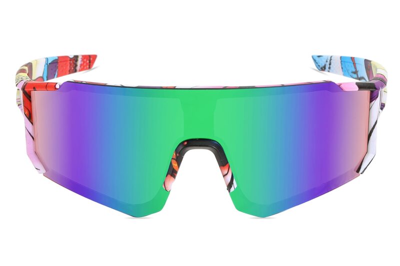 C556TRV - Sport Shield Sunglasses w/Premium Lens - Image 10